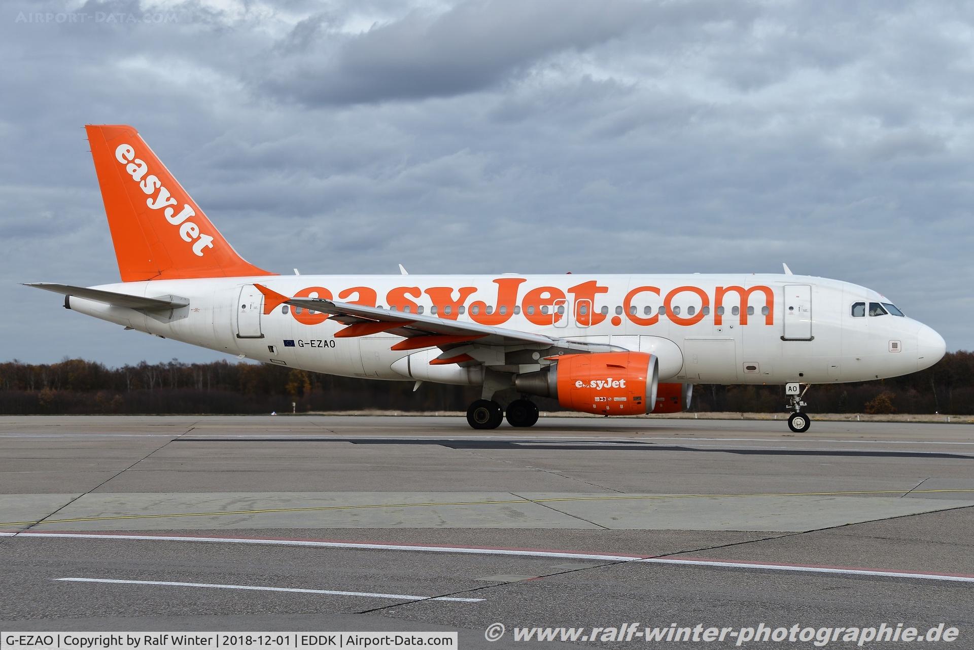 G-EZAO, 2006 Airbus A319-111 C/N 2769, Airbus A319-111 - EZY easyJet - 2769 - G-EZAO - 01.12.2018 - CGN