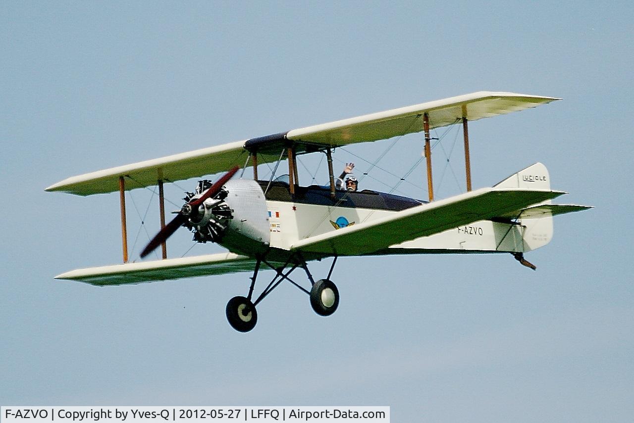 F-AZVO, 1932 Caudron C.270 Luciole C/N 6607/32, Caudron C.270 Luciole, on display, La Ferte-Alais Airfield (LFFQ) Open day 2012