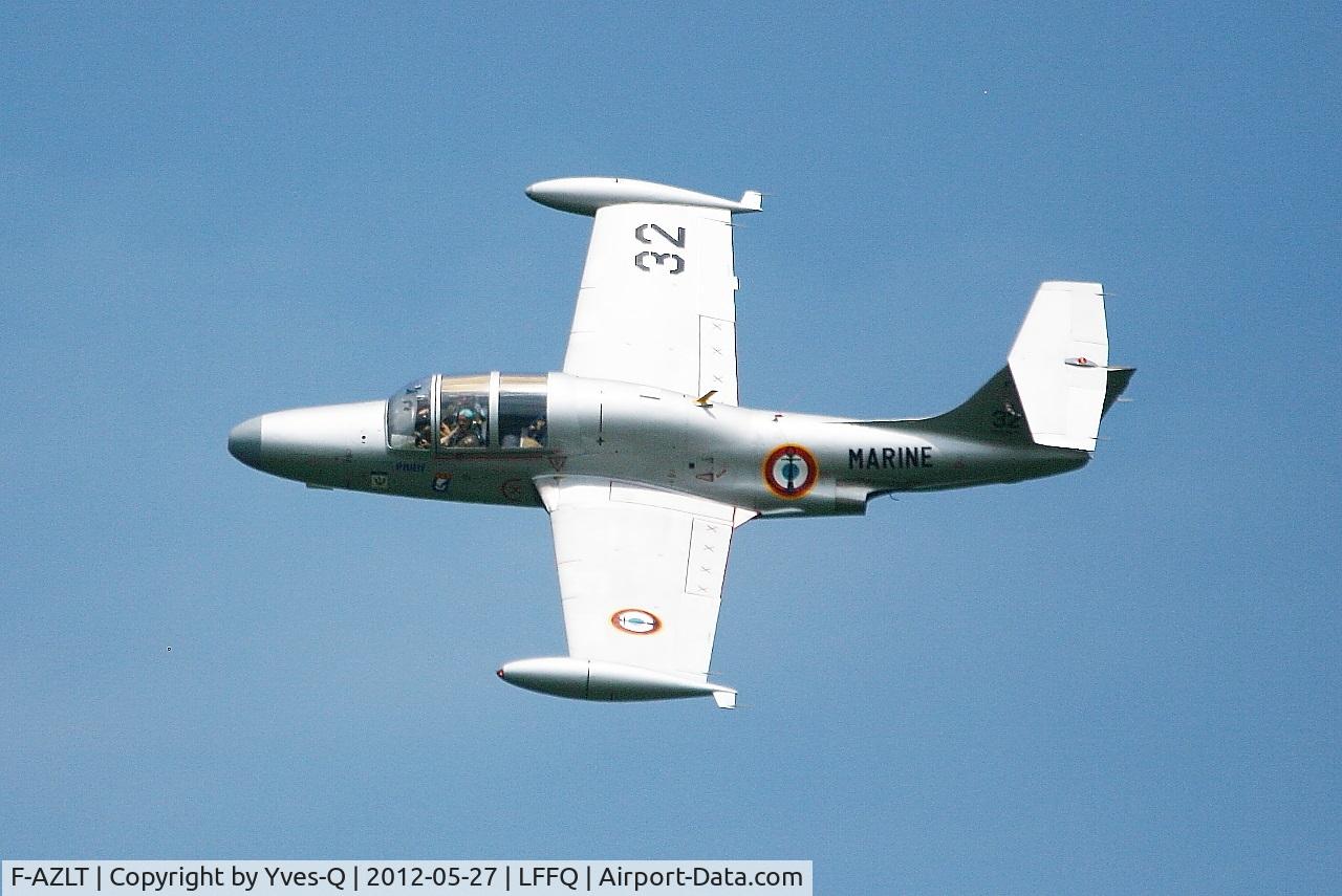 F-AZLT, 1958 Morane-Saulnier MS.760 Paris I C/N 32, Morane-Saulnier MS.760A, On display, La Ferté-Alais Airfield (LFFQ) Air Show 2012
