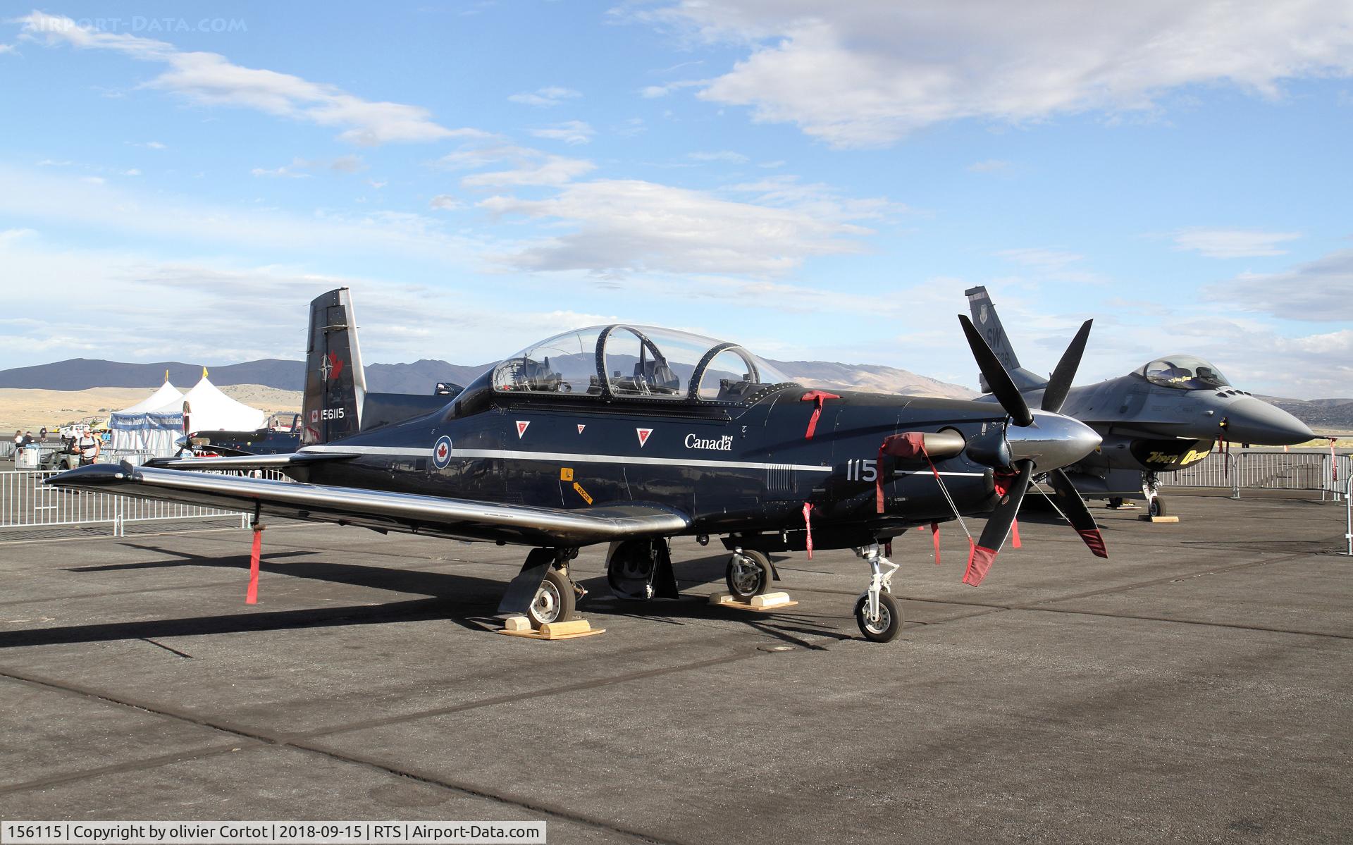 156115, Raytheon CT-156 Harvard II C/N PF-15, Reno air races 2018