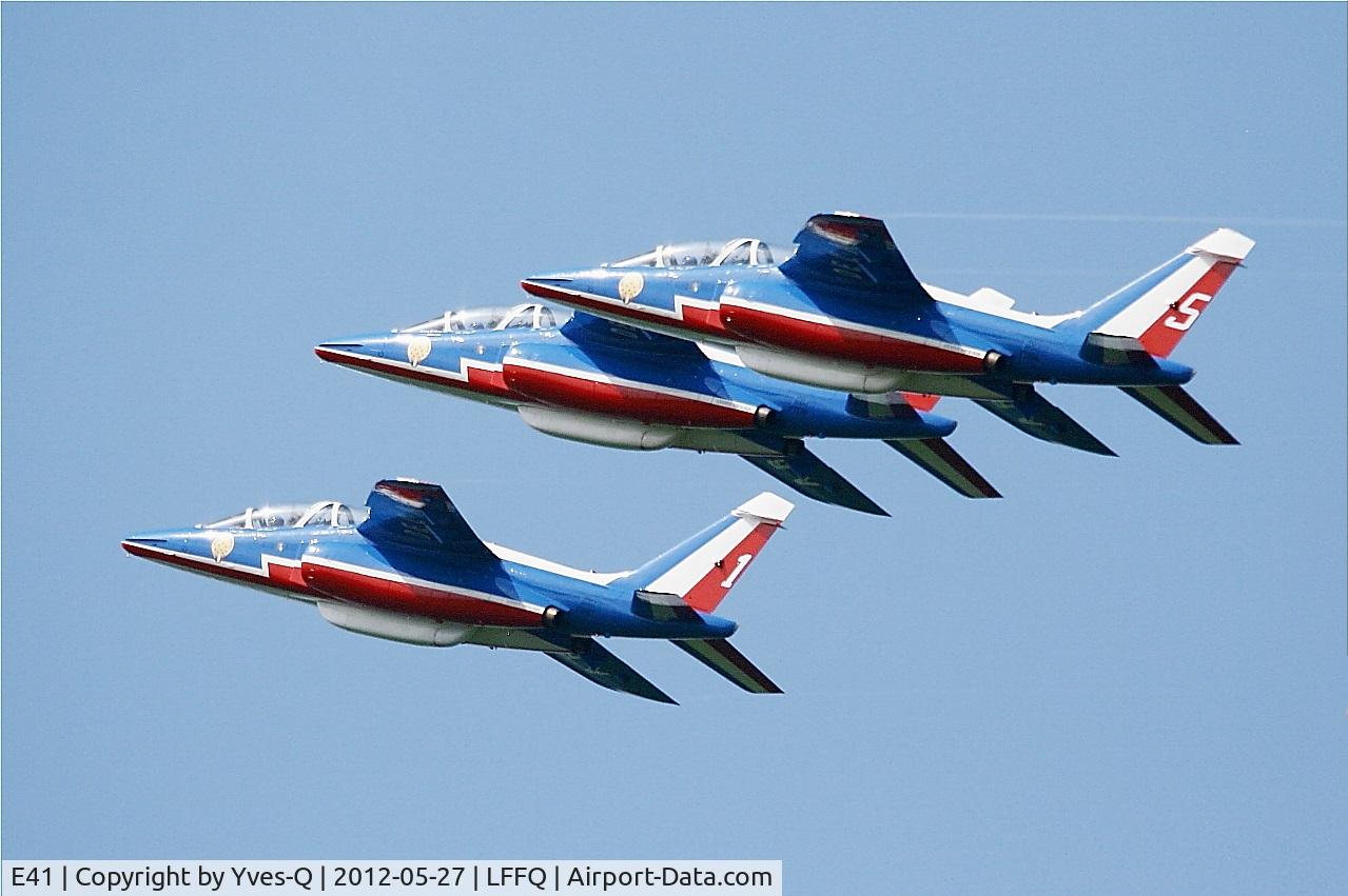 E41, Dassault-Dornier Alpha Jet E C/N E41, Dassault-Dornier Alpha Jet E (F-TERA), Athos 05 of Patrouille De France 2012, La Ferté-Alais Airfield (LFFQ) Air Show 2012