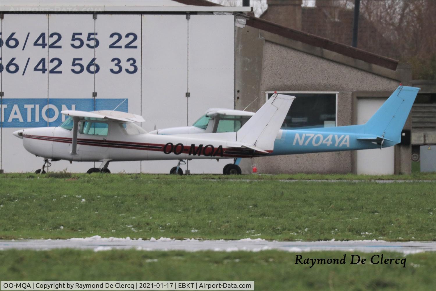 OO-MQA, Cessna 150M C/N 15077810, At Wevelgem.