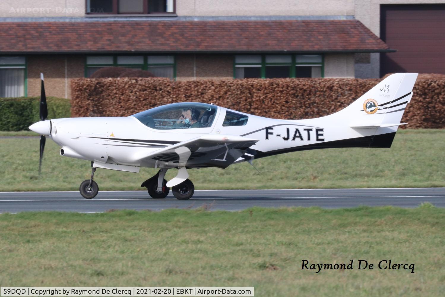 59DQD, JMB Aircraft VL-3 Evolution C/N Not found 59DQD, Visitor at Wevelgem.