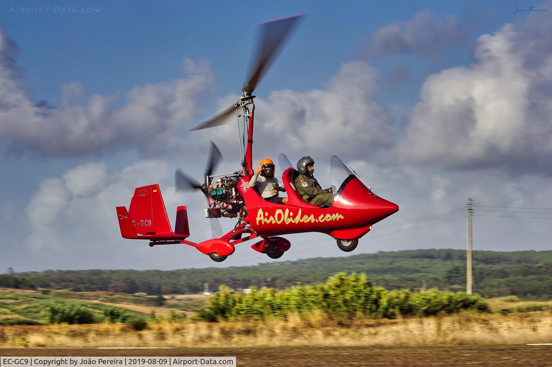 EC-GC9, Auto-Gyro MTO-Sport C/N Not found, This photograph was taken on a small dirt track aerodrome, at Atouguia da Baleia.