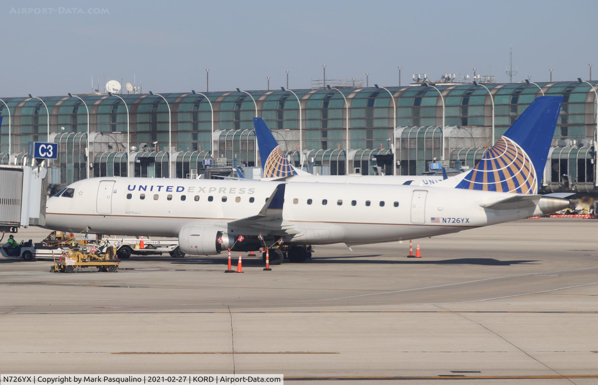 N726YX, 2015 Embraer 175LR (ERJ-170-200LR) C/N 17000507, ERJ-170-200LR