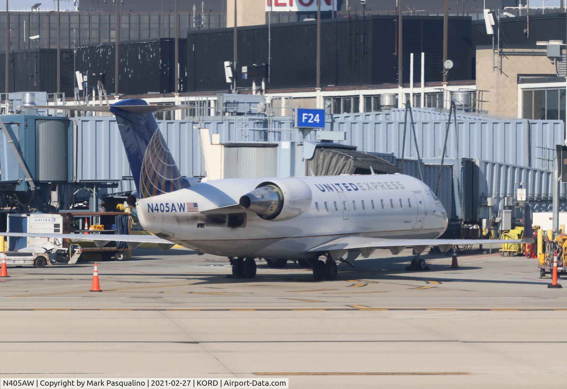 N405AW, 1999 Bombardier CRJ-200LR (CL-600-2B19) C/N 7362, CL-600-2B19