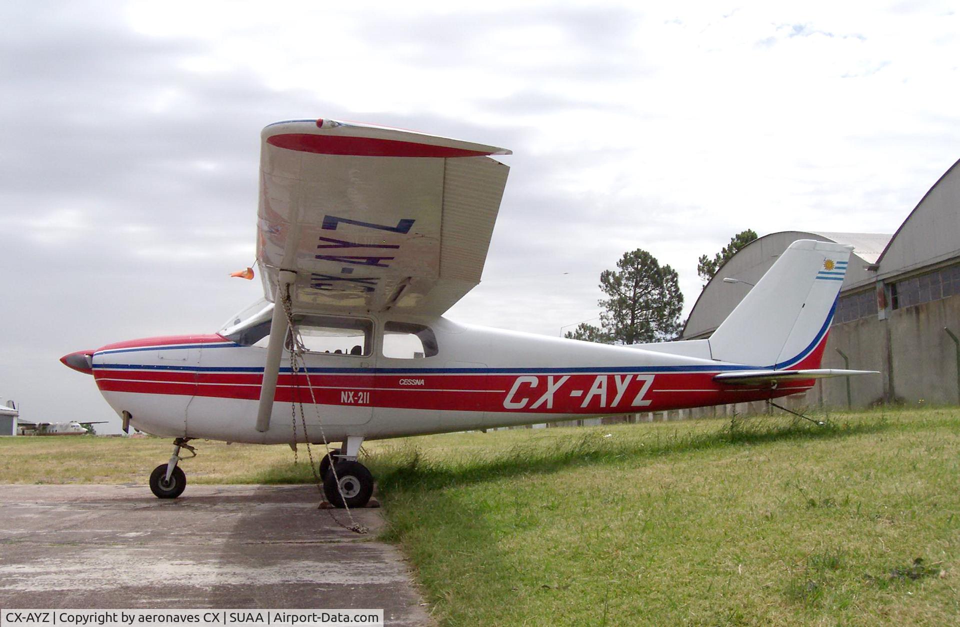 CX-AYZ, 1961 Cessna 172B C/N 172-48542, Aeropuerto Int. Ángel S. Adami, diciembre 2007.