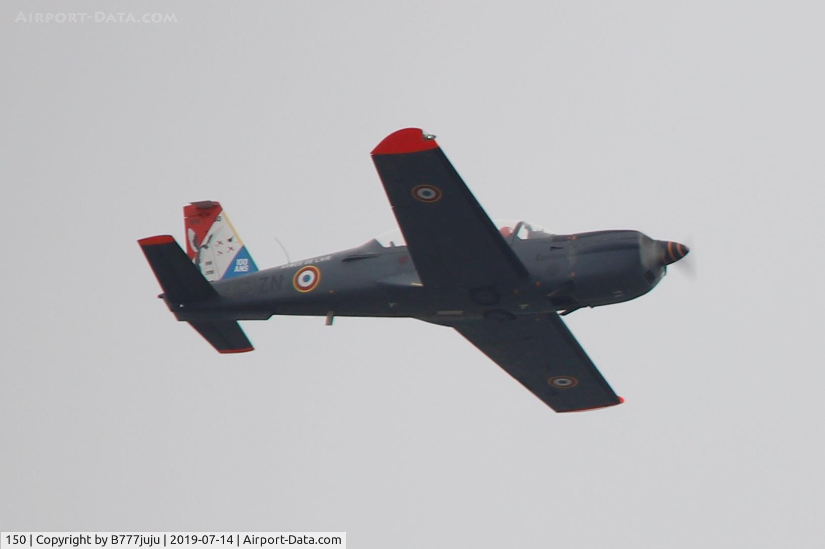 150, Socata TB-30 Epsilon C/N 150, during French Parade over Paris