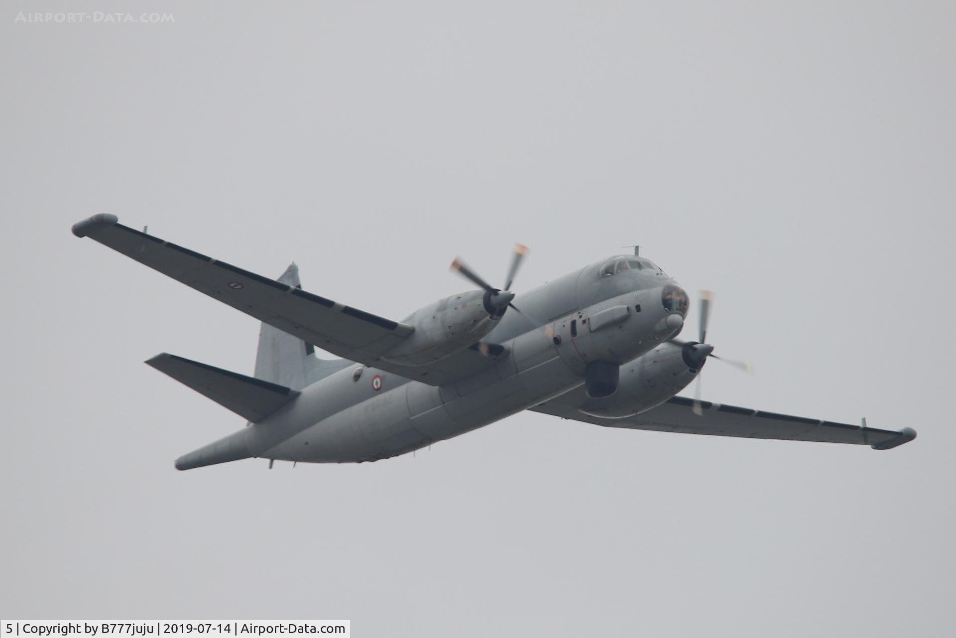 5, Dassault ATL-2 Atlantique 2 C/N 5, during French Parade over Paris