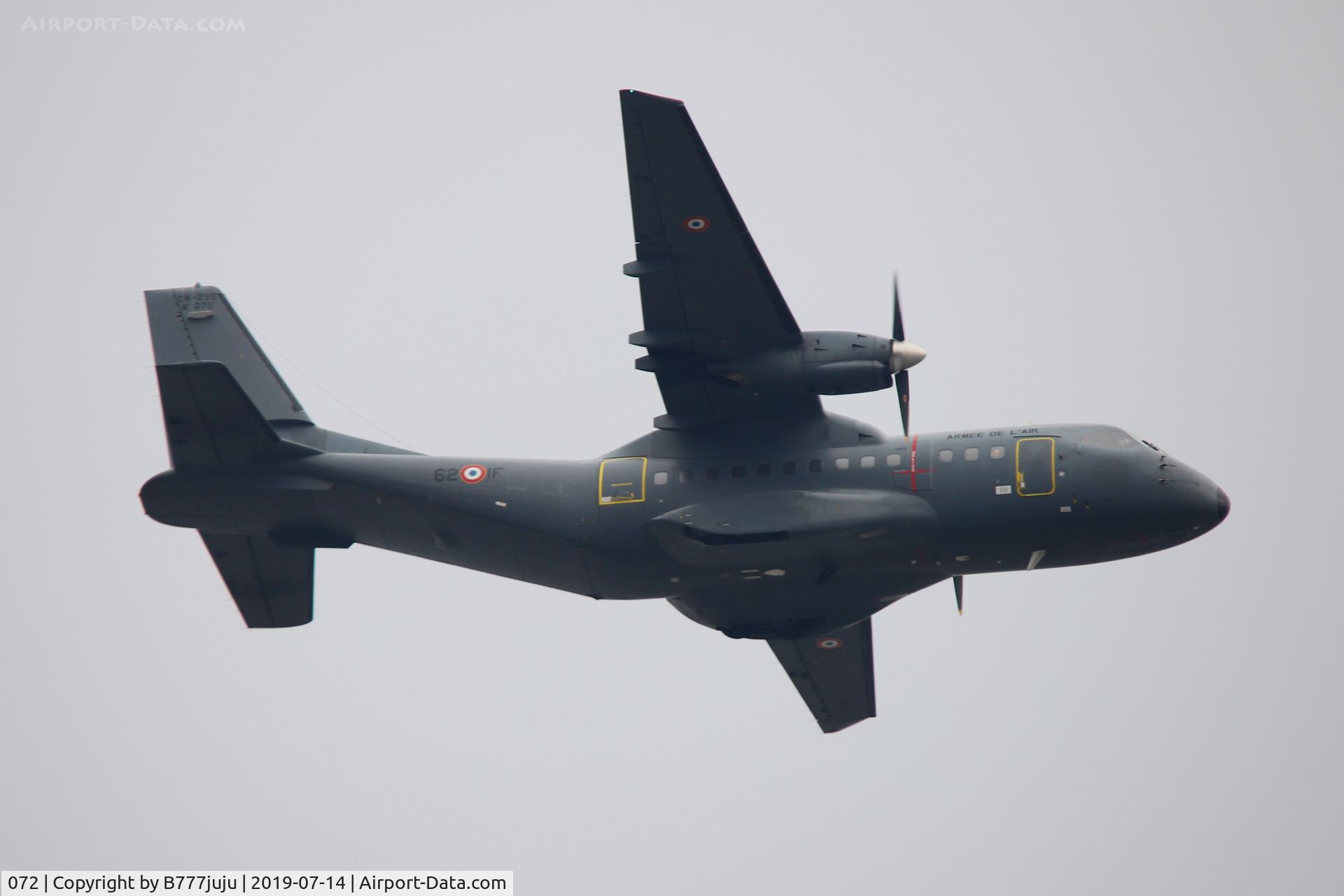 072, 1993 Airtech CN-235-200M C/N C072, during French Parade over Paris
