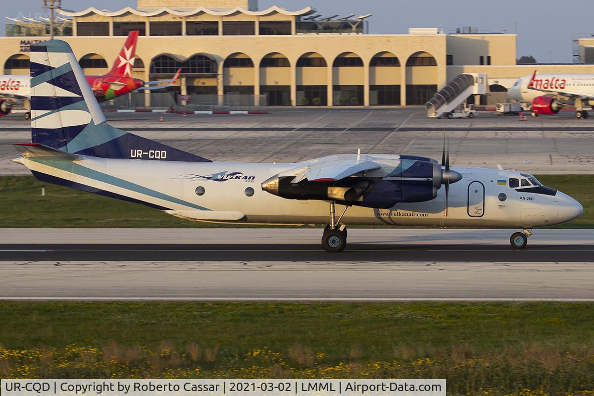 UR-CQD, 1980 Antonov An-26B C/N 10101, Runway 13