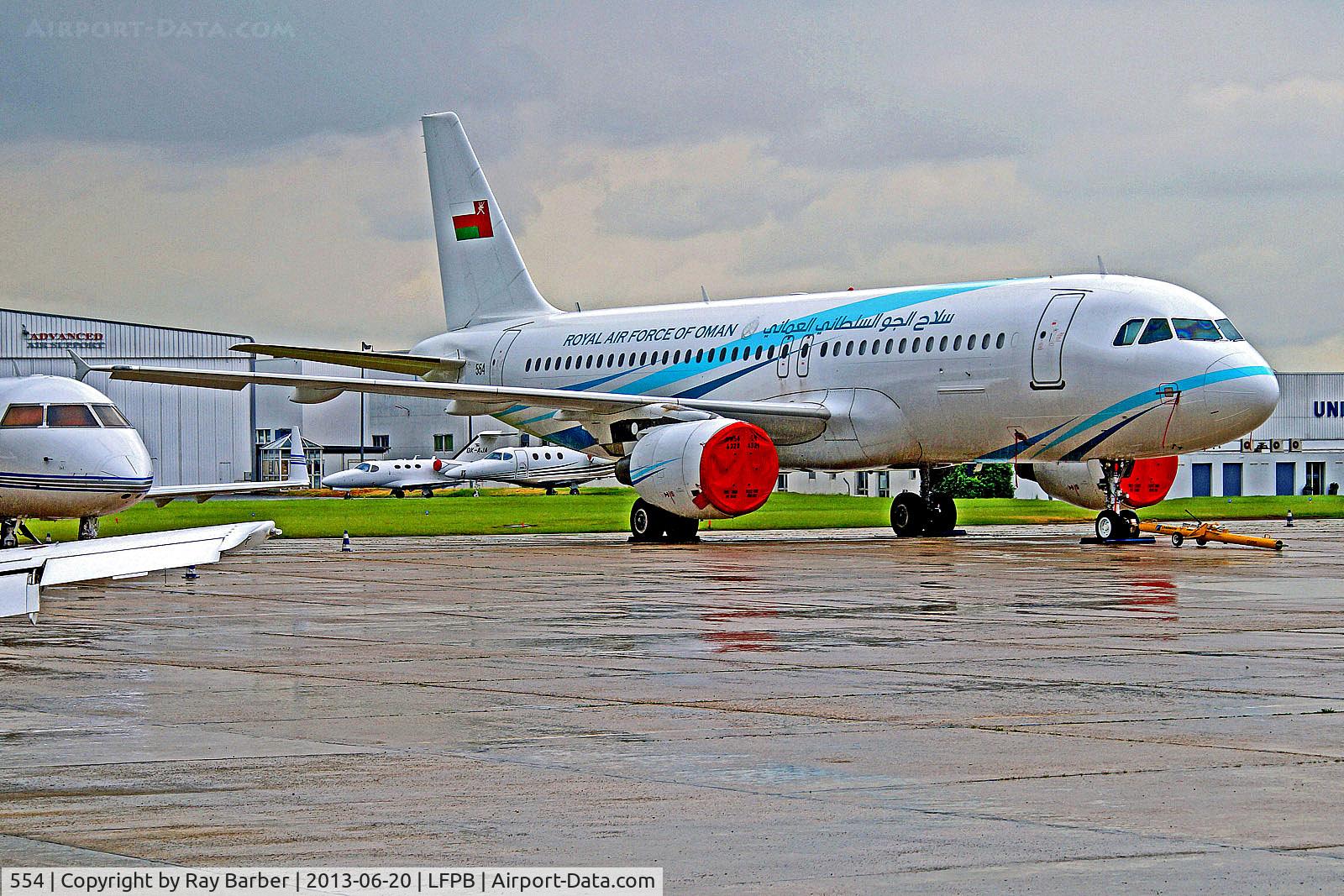 554, 2008 Airbus ACJ320 (A320-214/CJ) C/N 3723, 554   Airbus A320-214CJ [3723] (Royal Air Force of Oman) Paris-Le Bourget~F 20/06/2013
