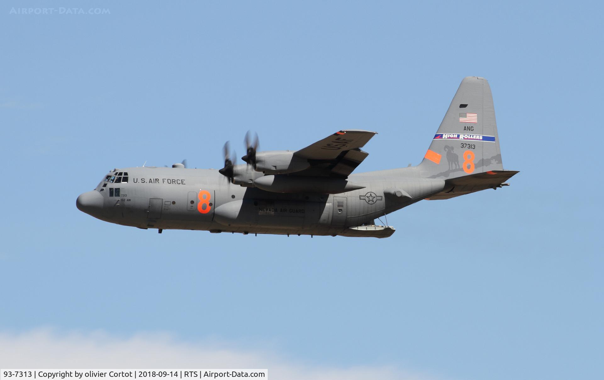 93-7313, 1993 Lockheed C-130H Hercules C/N 382-5378, 2018 air races