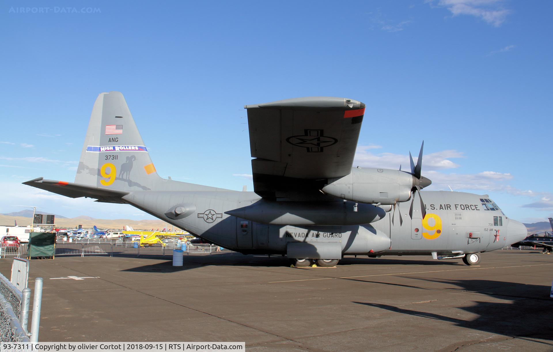93-7311, 1994 Lockheed C-130H Hercules C/N 382-5374, 2018 air races