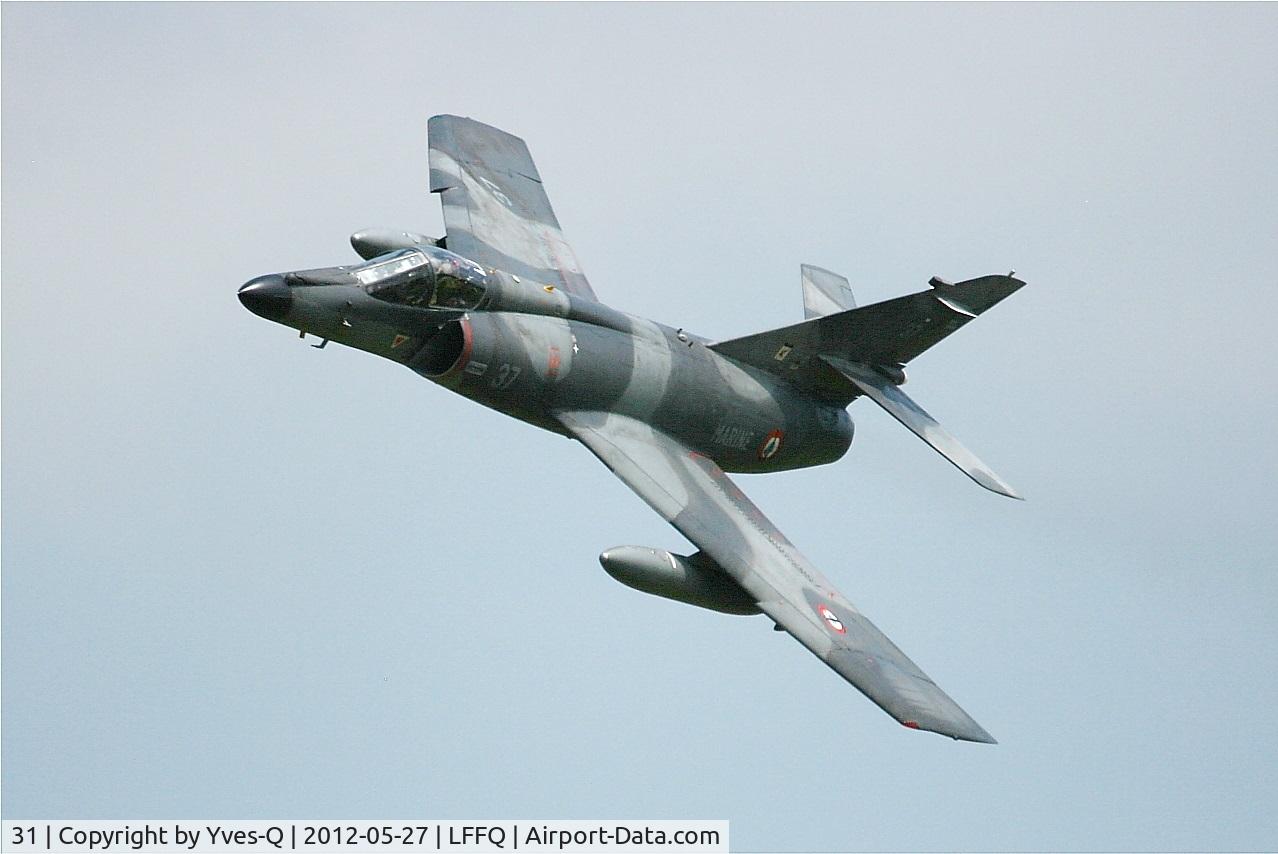 31, Dassault Super Etendard C/N 31, Dassault Super Etendard M (SEM), On display, La Ferté-Alais Airfield (LFFQ) Air Show 2012