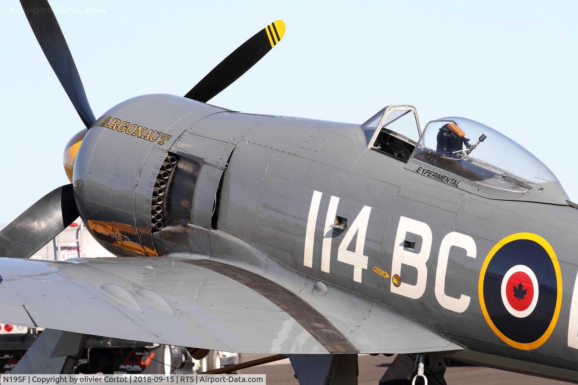 N19SF, 1947 Hawker Sea Fury FB.11 C/N 41H/656803, 2018