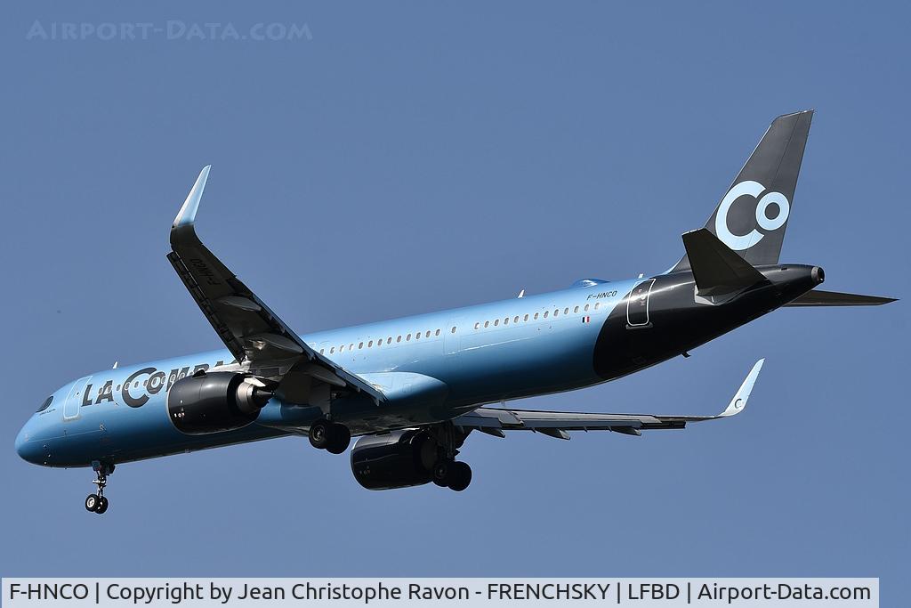 F-HNCO, 2019 Airbus A321-251NX C/N 9131, B0550 from Paris Le Bourget, charter foot, team Paris Saint Germain