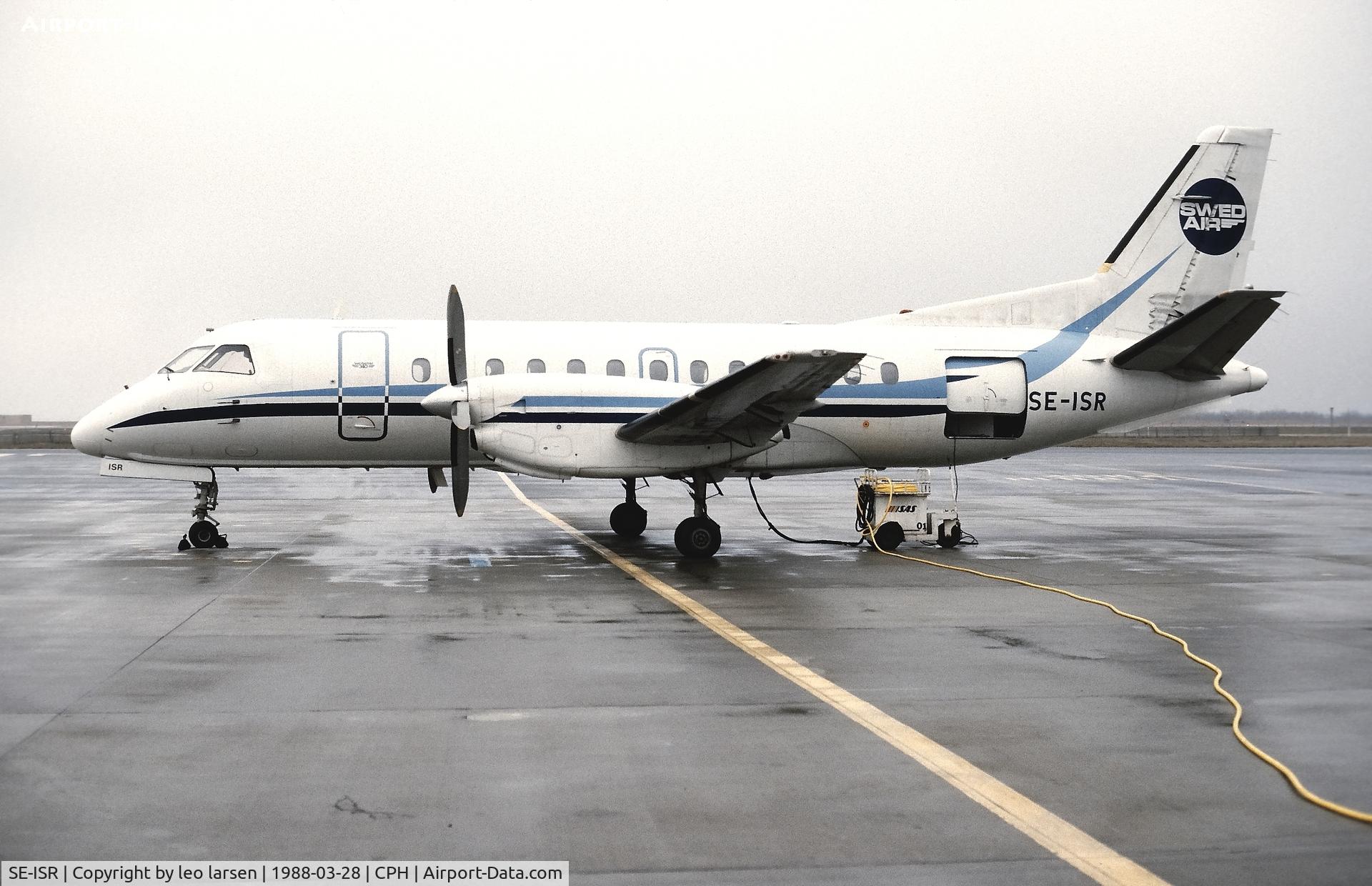 SE-ISR, 1984 Saab SF340A C/N 340A-017, Copenhagen 28.3.1988