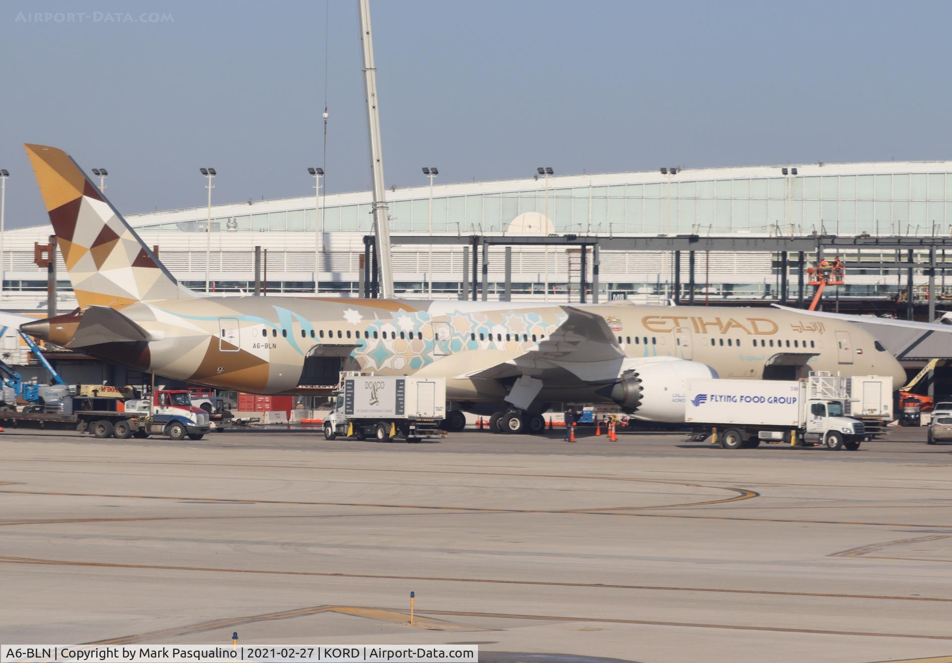 A6-BLN, 2017 Boeing 787-9 Dreamliner C/N 39659, Boeing 787-9