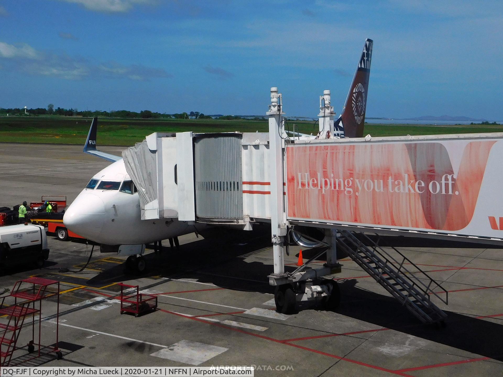 DQ-FJF, 1998 Boeing 737-7X2 C/N 28878, At Nadi