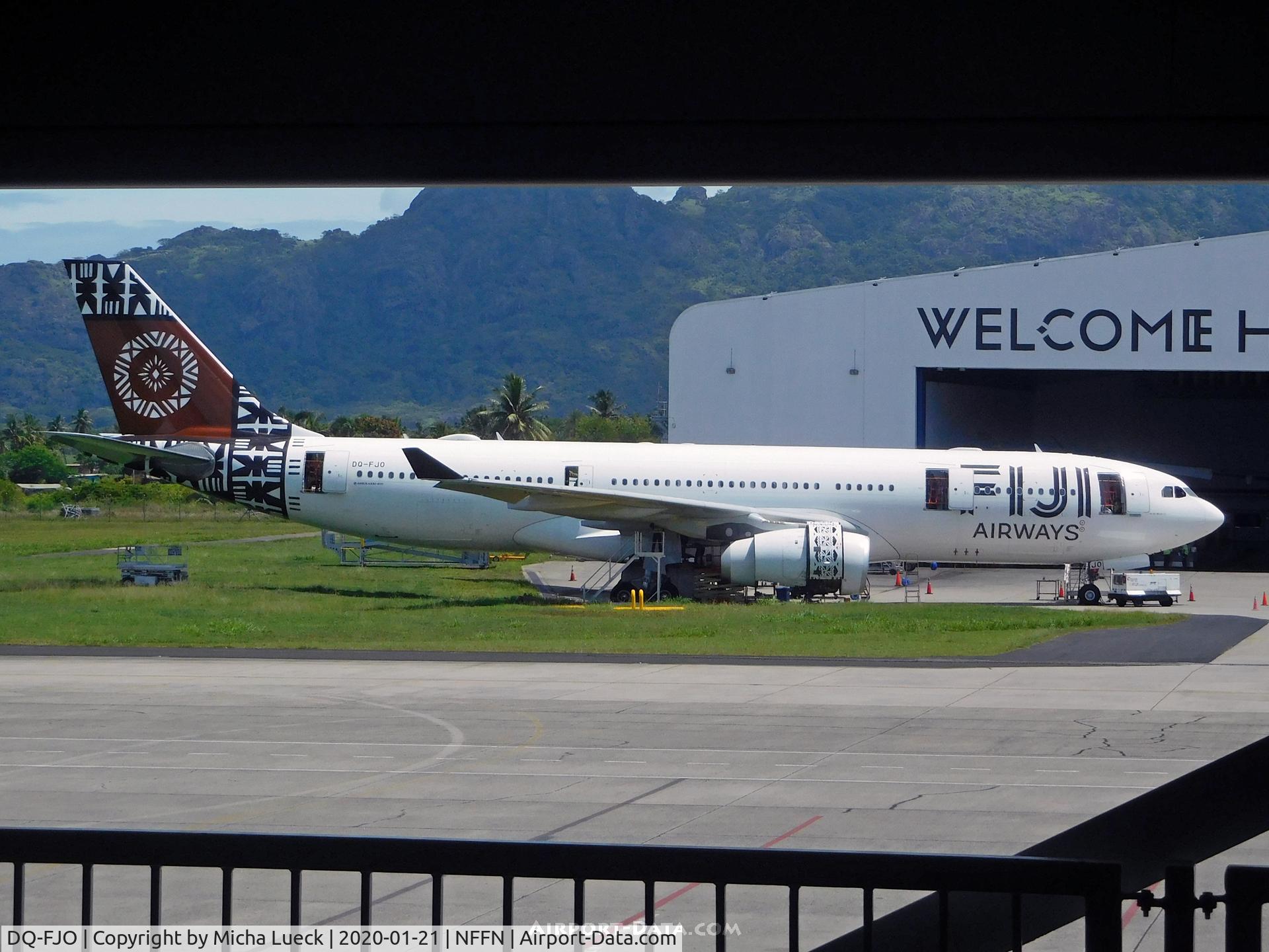 DQ-FJO, 2006 Airbus A330-243 C/N 751, At Nadi