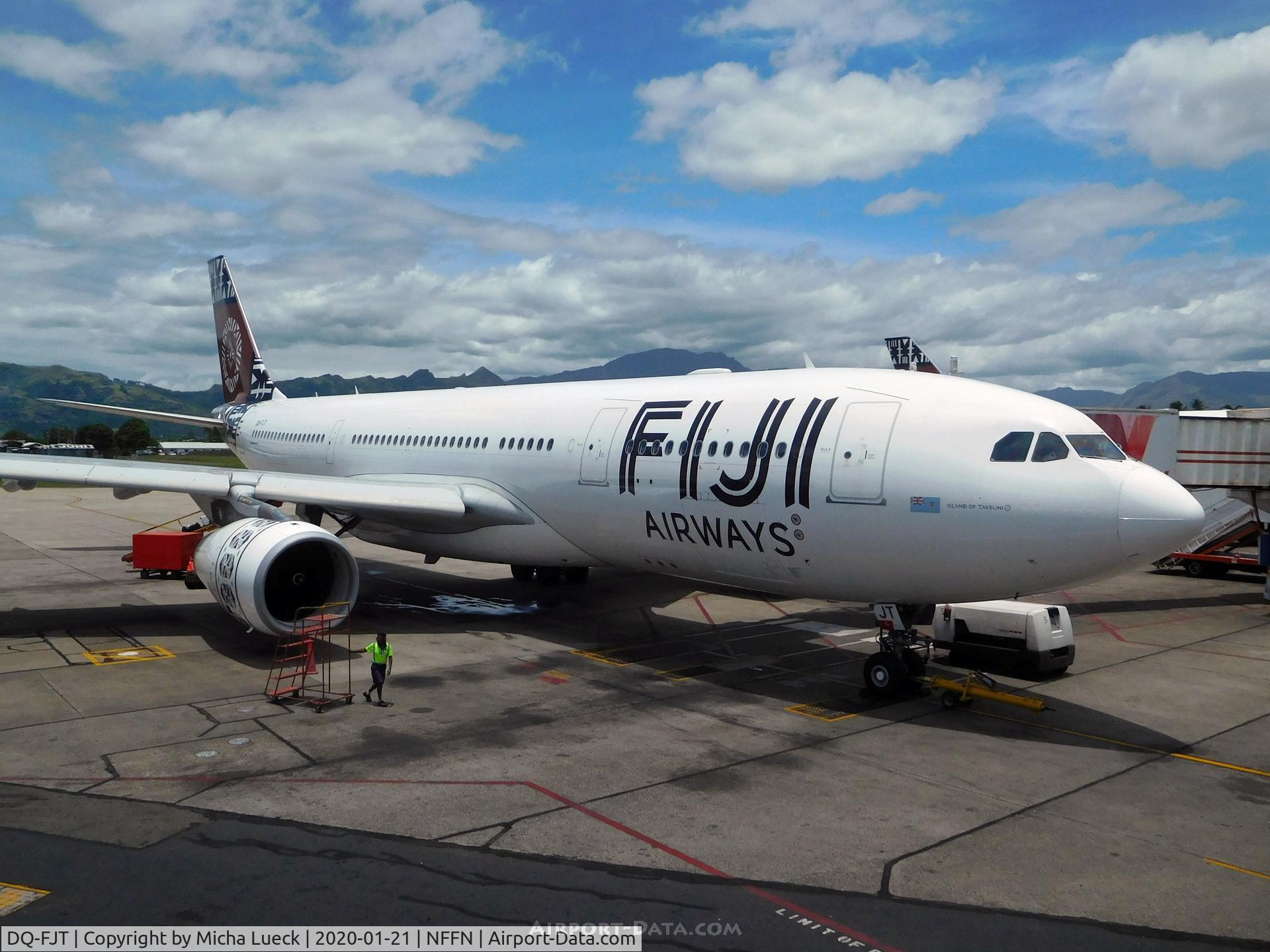 DQ-FJT, 2013 Airbus A330-243 C/N 1394, At Nadi