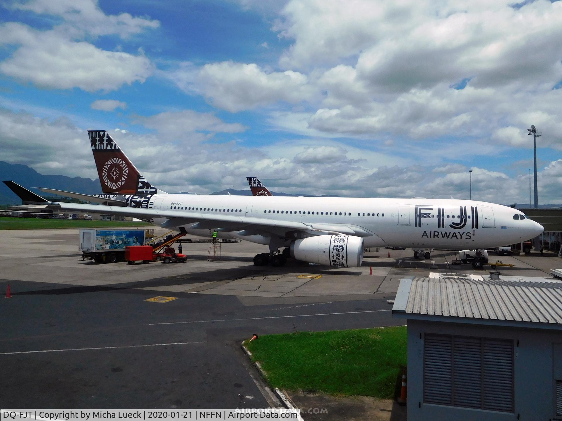 DQ-FJT, 2013 Airbus A330-243 C/N 1394, Getting ready for the trip to Narita