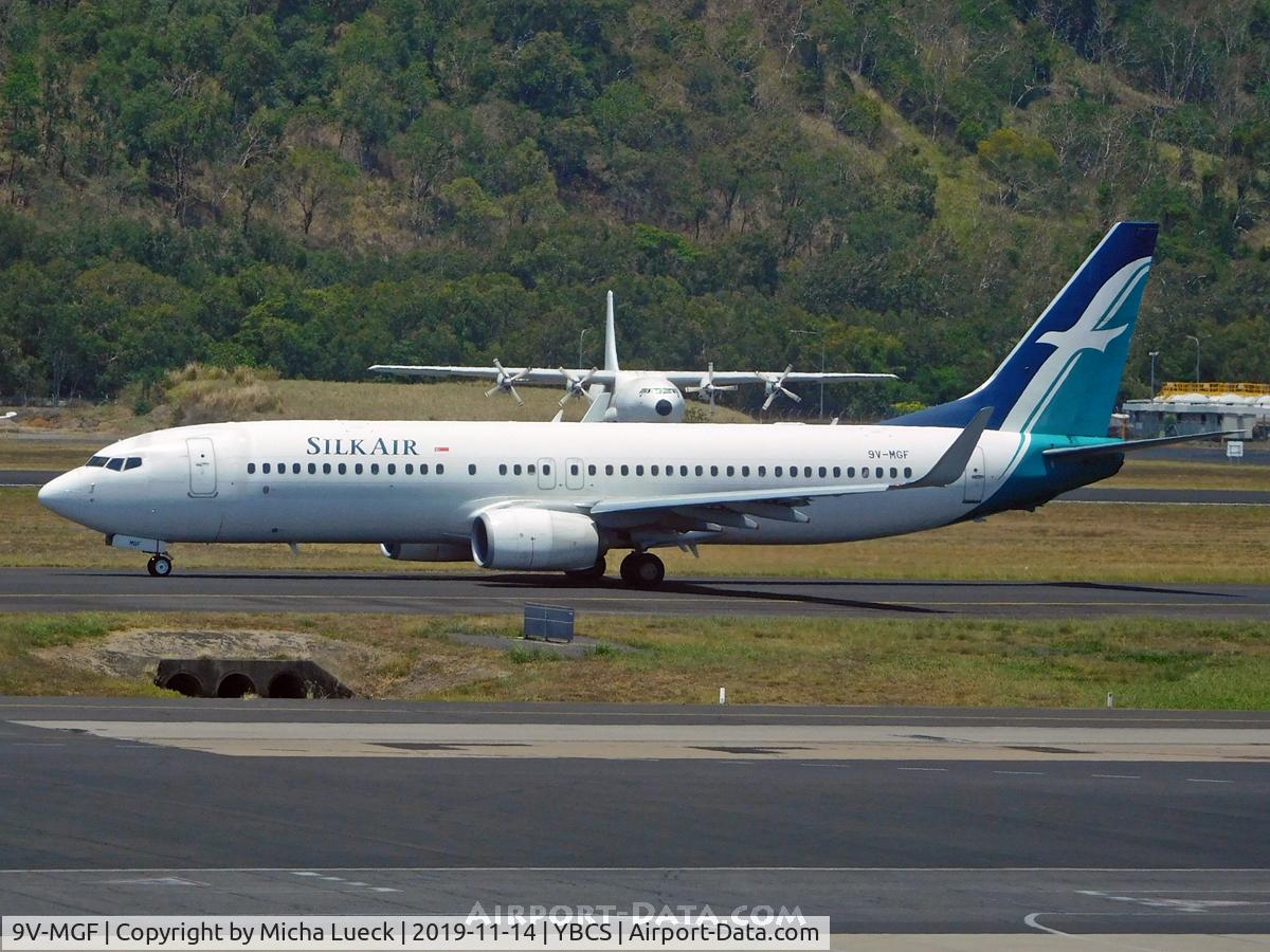 9V-MGF, 2014 Boeing 737-8SA C/N 44222, At Cairns