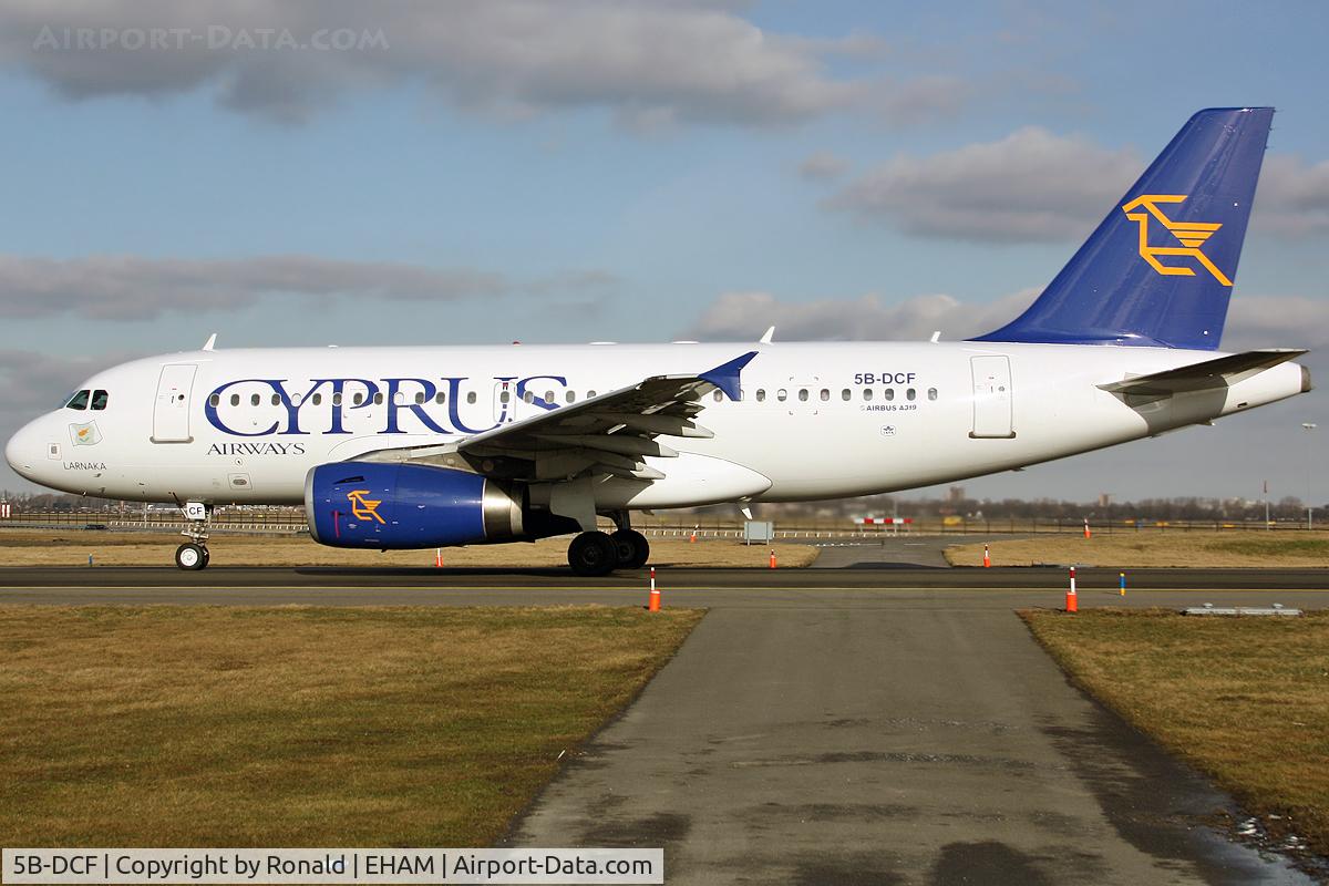 5B-DCF, 2006 Airbus A319-132 C/N 2718, at spl