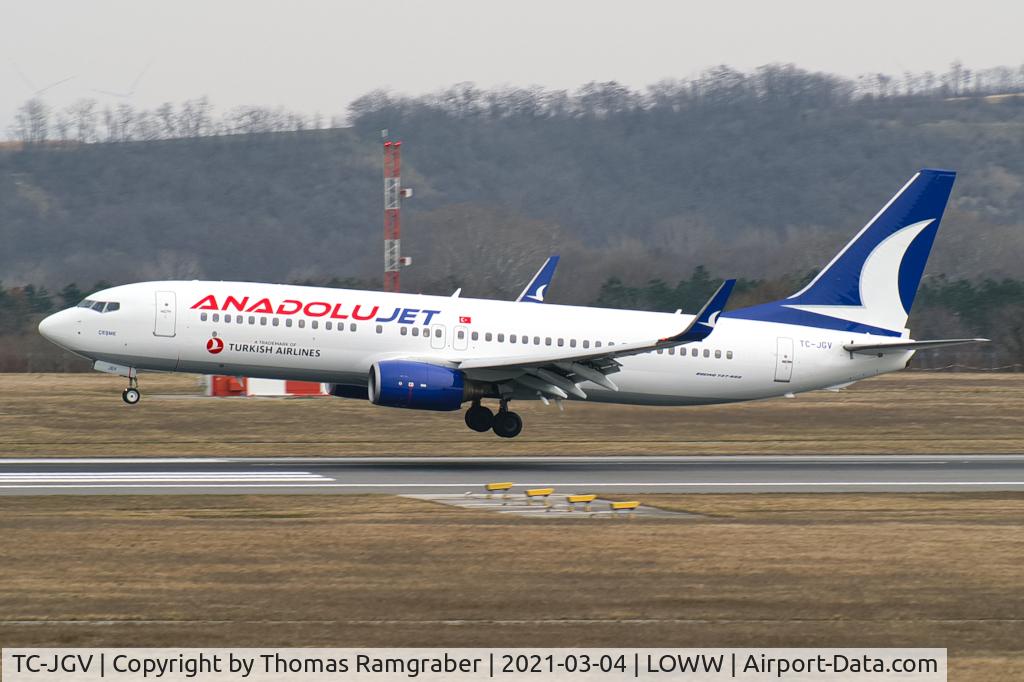 TC-JGV, 2006 Boeing 737-8F2 C/N 34419, AnadoluJet Boeing 737-800