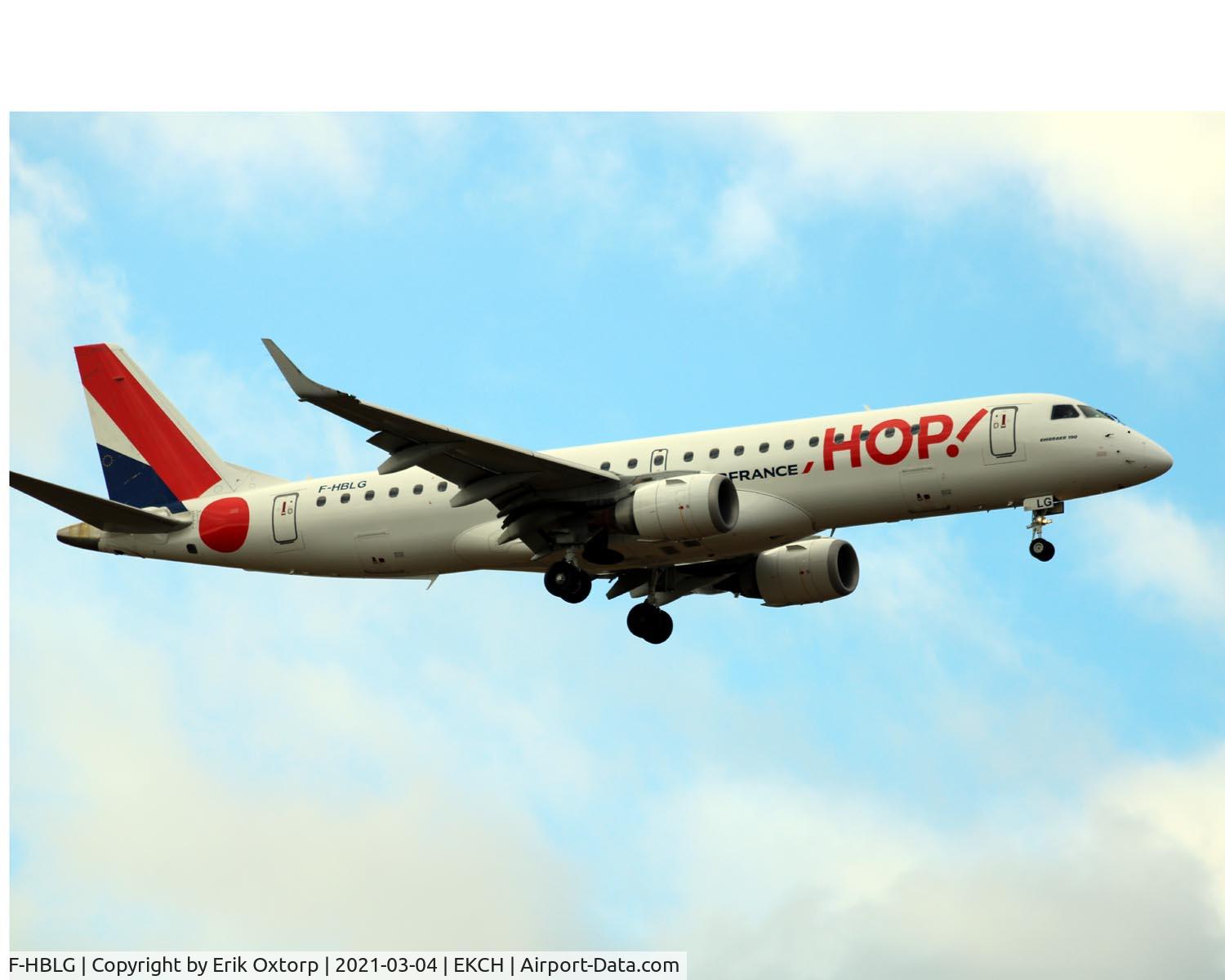 F-HBLG, 2009 Embraer 190LR (ERJ-190-100LR) C/N 19000254, F-HBLG landing rw 04L