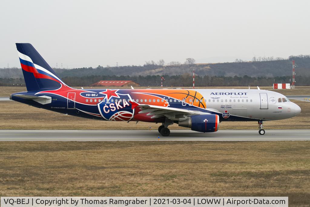 VQ-BEJ, 2010 Airbus A320-214 C/N 4160, Aeroflot Airbus A320