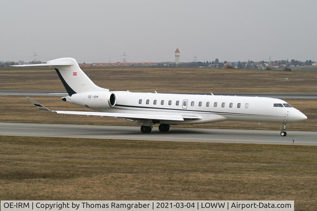 OE-IRM, 2008 Bombardier BD-700 1A10 Global Express C/N 9319, Art Aviation Bombardier Global 7500