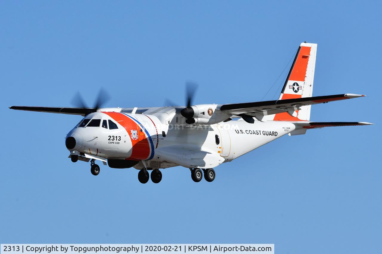 2313, 2012 Airtech HC-144A Ocean Sentry (CN-235M-300) C/N C202, USCG Ocean Sentry inbound