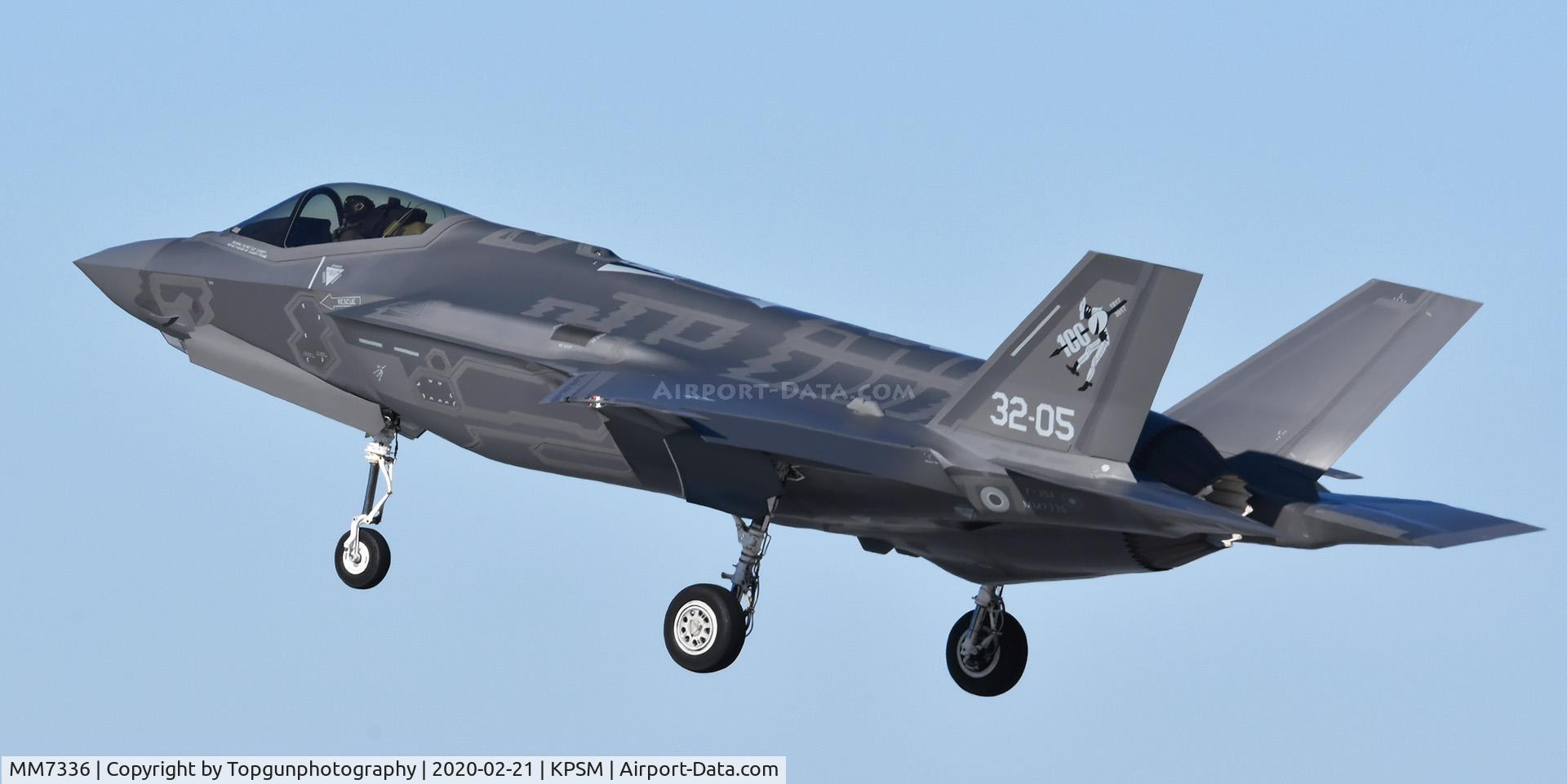 MM7336, 2016 Lockheed Martin F-35A Lightning II C/N AL-5, Italian F-35 over the numbers