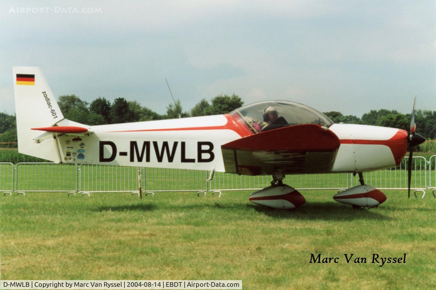 D-MWLB, Zenair CH-601 Zodiac C/N not found D-MWLB, This is a CH-601D built by Roland in Germany.
The aircraft crashed and burned out at Orsleben (D) on 2015-09-13. C/n was probably 6-3451.