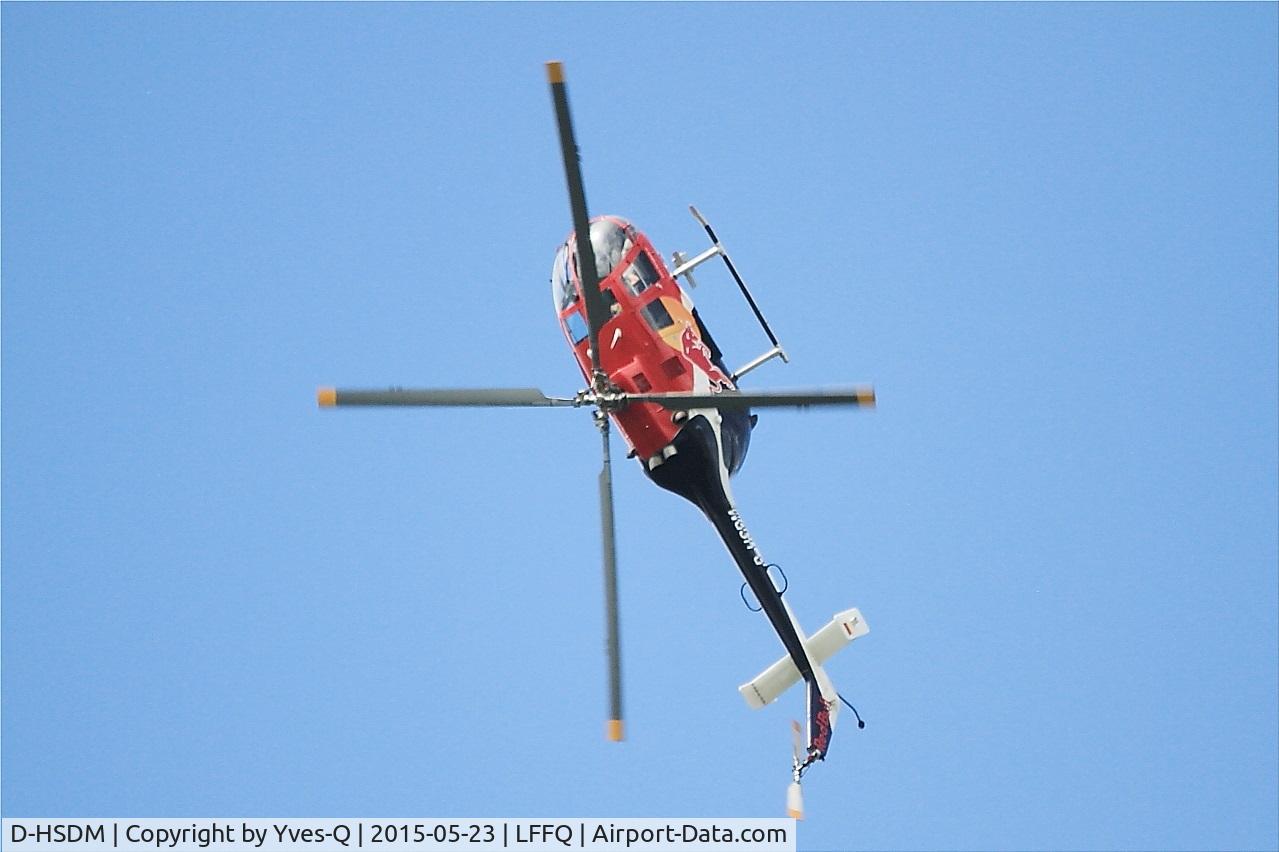 D-HSDM, MBB Bo-105CB C/N S-126, MBB Bo-105CB, On display, La Ferté-Alais airfield (LFFQ) Airshow 2015