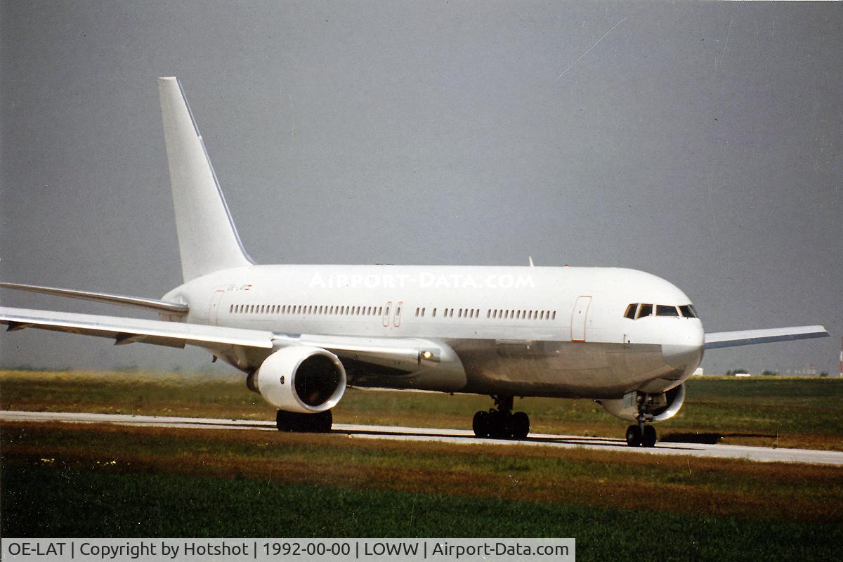 OE-LAT, 1991 Boeing 767-31A C/N 25273, Taxing to runway 34 for departure