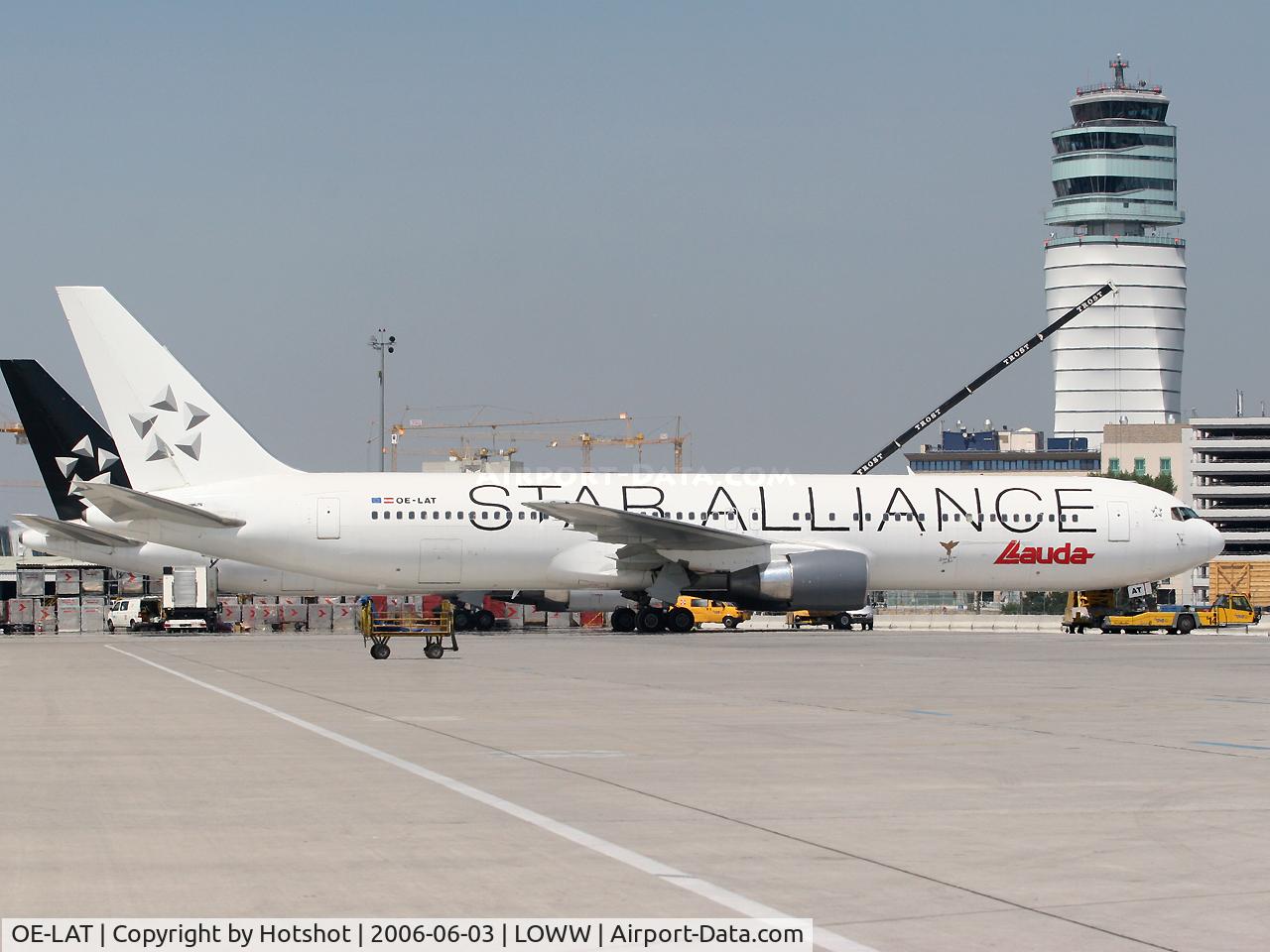 OE-LAT, 1991 Boeing 767-31A C/N 25273, Waiting for next flight.