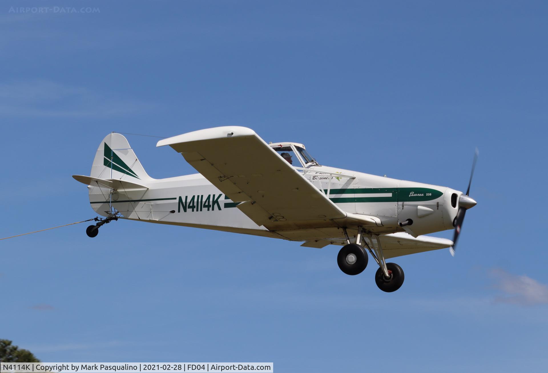 N4114K, 1966 Piper PA-25-235 C/N 25-4043, Piper PA-25-235