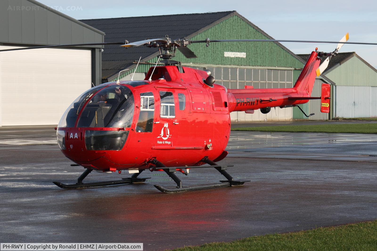 PH-RWY, 1993 MBB Bo-105DBS-4 C/N S-34/912, at ehmz