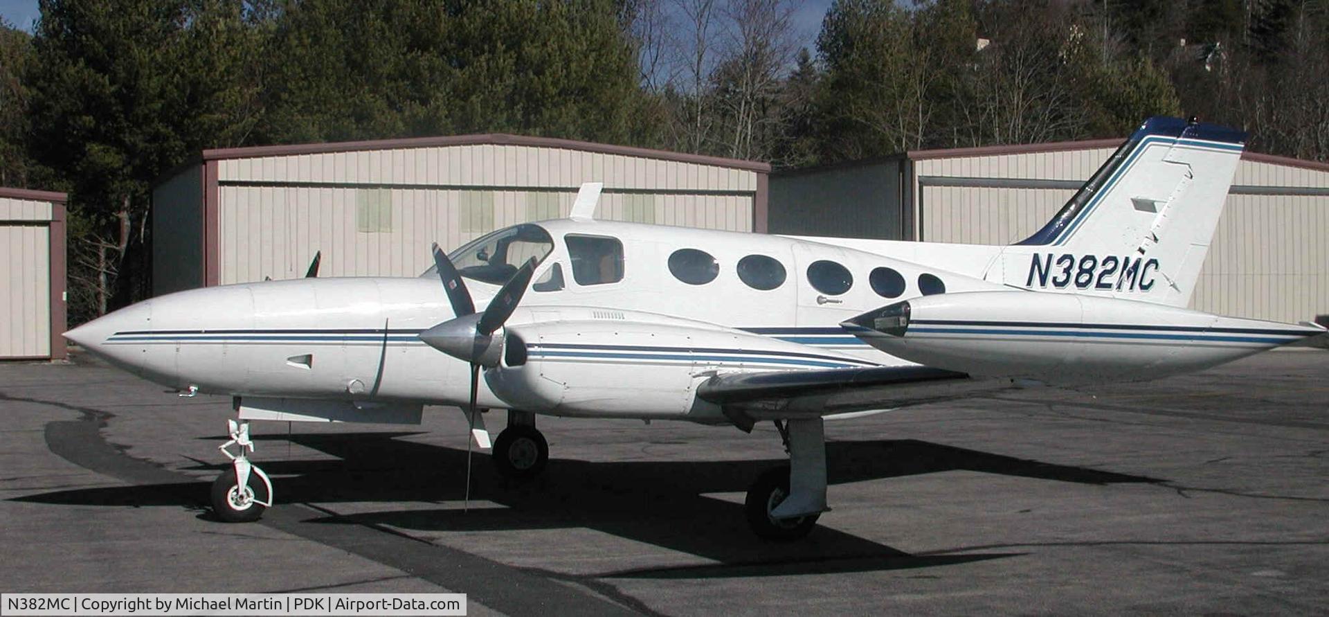 N382MC, 1973 Cessna 421B Golden Eagle C/N 421B0452, At Epps Aviation