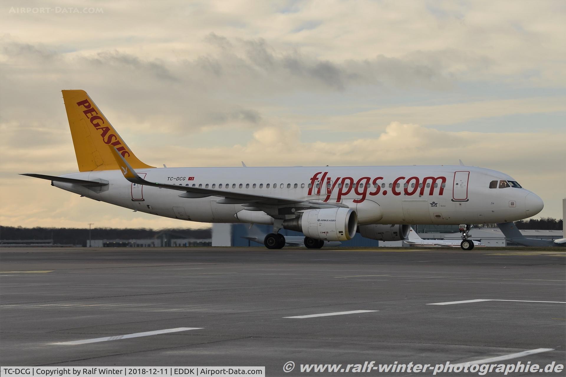 TC-DCG, 2015 Airbus A320-216 C/N 6597, Airbus A320-216(W) - PC PGT Pegasus 'Su' - 6597 - TC-DCG - 11.12.2018 - CGN