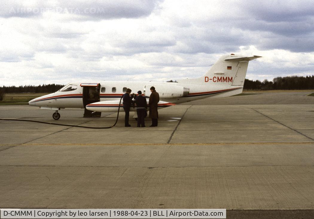 D-CMMM, 1976 Learjet 24D C/N 24-328, Billund 23.4.1988