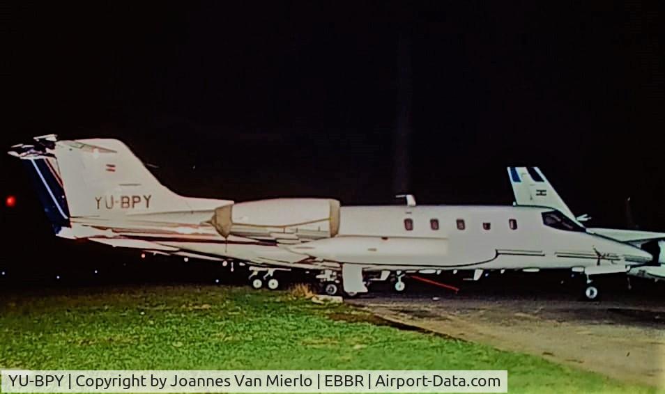YU-BPY, 1978 Gates Learjet 35A C/N 0173, BRU ABELAG scan from slide