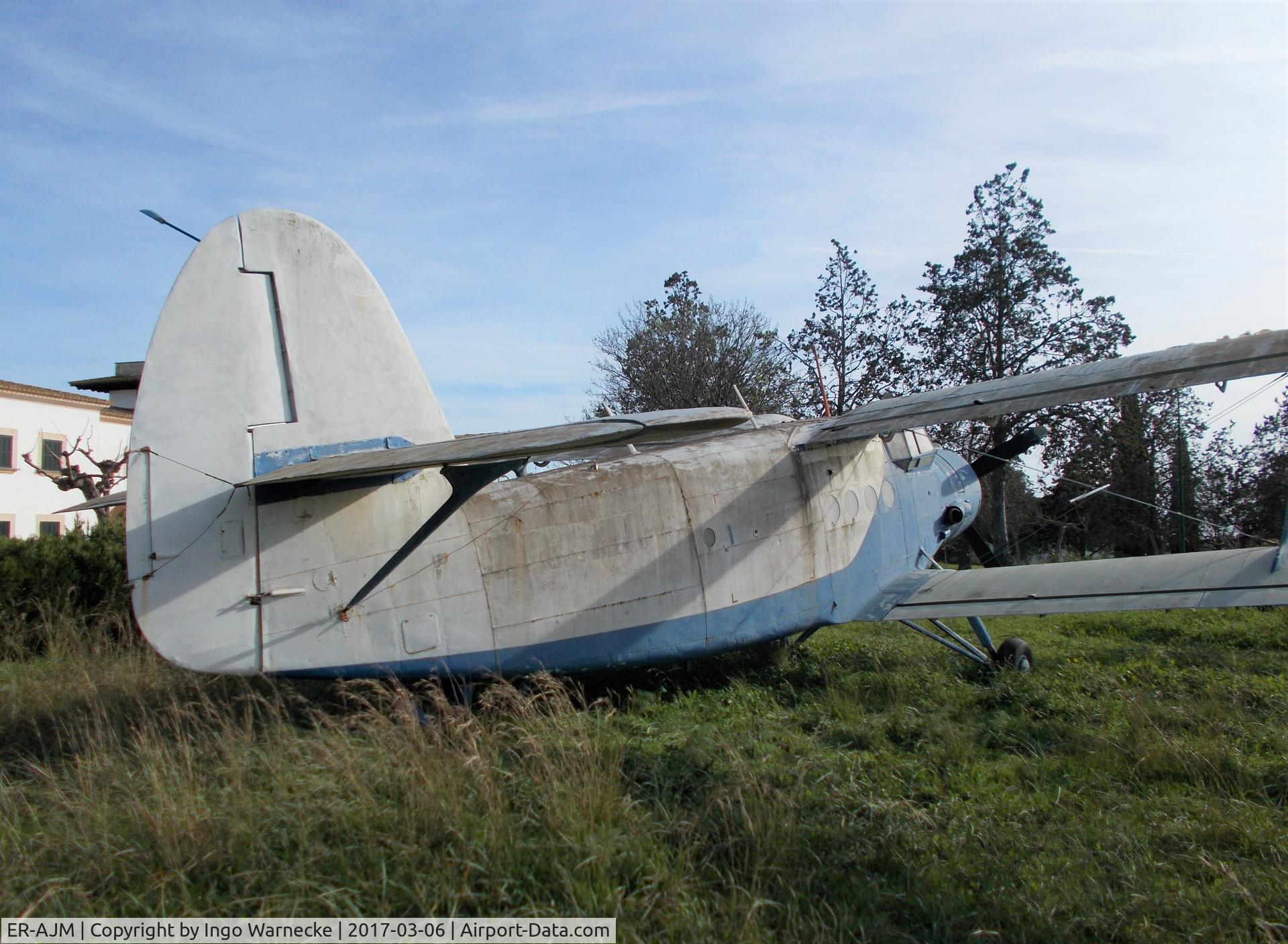 ER-AJM, PZL-Mielec An-2R C/N 1G210-31, Antonov (PZL-Mielec) An-2R COLT displayed at Mallorca's Son Bonet airport