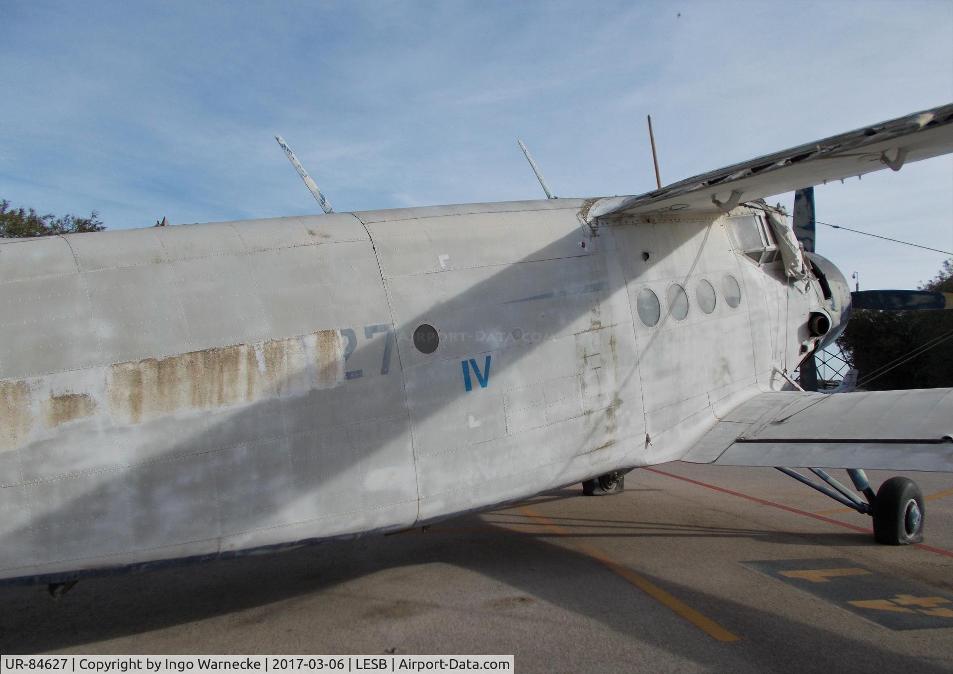 UR-84627, PZL-Mielec An-2R C/N 1G190-59, Antonov (PZL-Mielec) An-2R COLT (awaiting restoration?) at Mallorca's Son Bonet airport