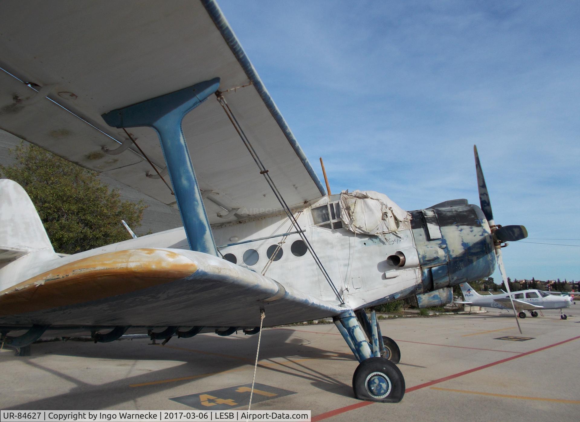 UR-84627, PZL-Mielec An-2R C/N 1G190-59, Antonov (PZL-Mielec) An-2R COLT (awaiting restoration?) at Mallorca's Son Bonet airport