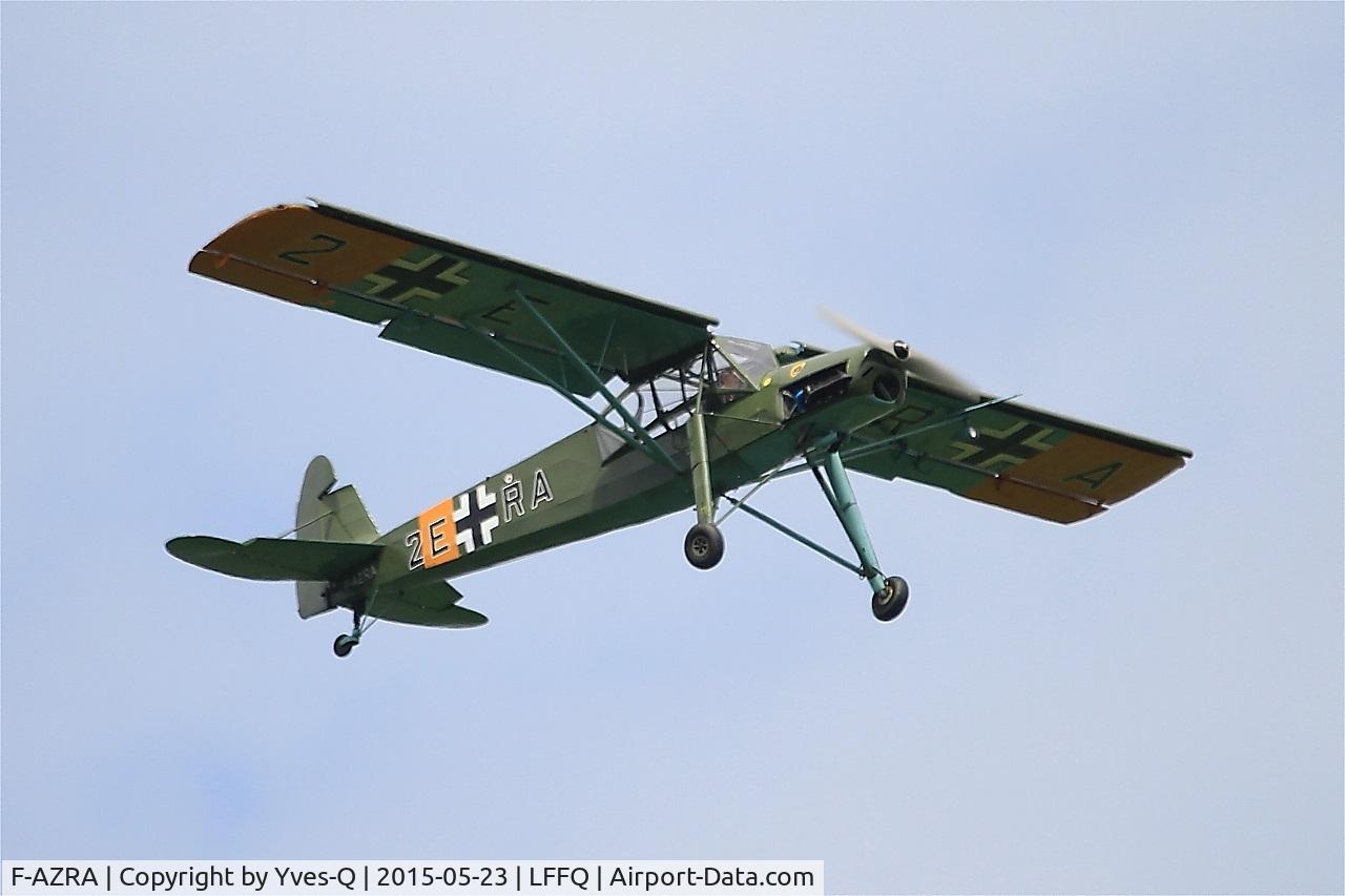 F-AZRA, Fieseler Fi-156C-3 Storch C/N 2039, Fieseler Fi-156C-3 Storch, On display, La Ferté-Alais airfield (LFFQ) Airshow 2015