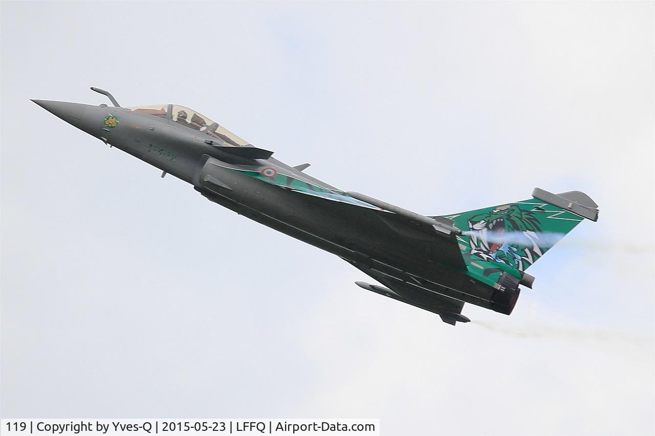 119, 2010 Dassault Rafale C C/N 119, Dassault Rafale C, On display, La Ferté-Alais Airfield (LFFQ) Air show 2015
